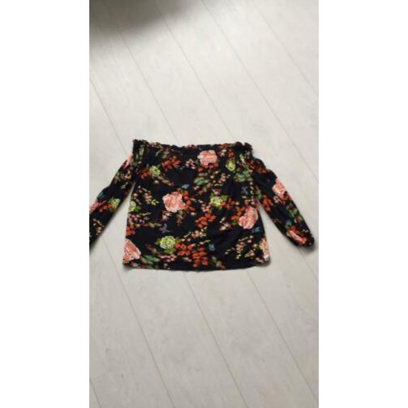 Heel veel leuke tops 36 S festival zomer halter off shoulder