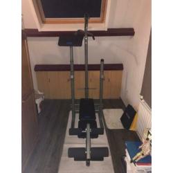 Compleet fitnessapparaat BM530 met gewichten/2 springtouwen