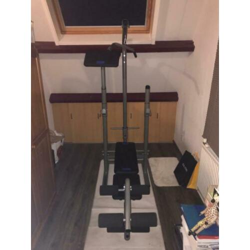 Compleet fitnessapparaat BM530 met gewichten/2 springtouwen