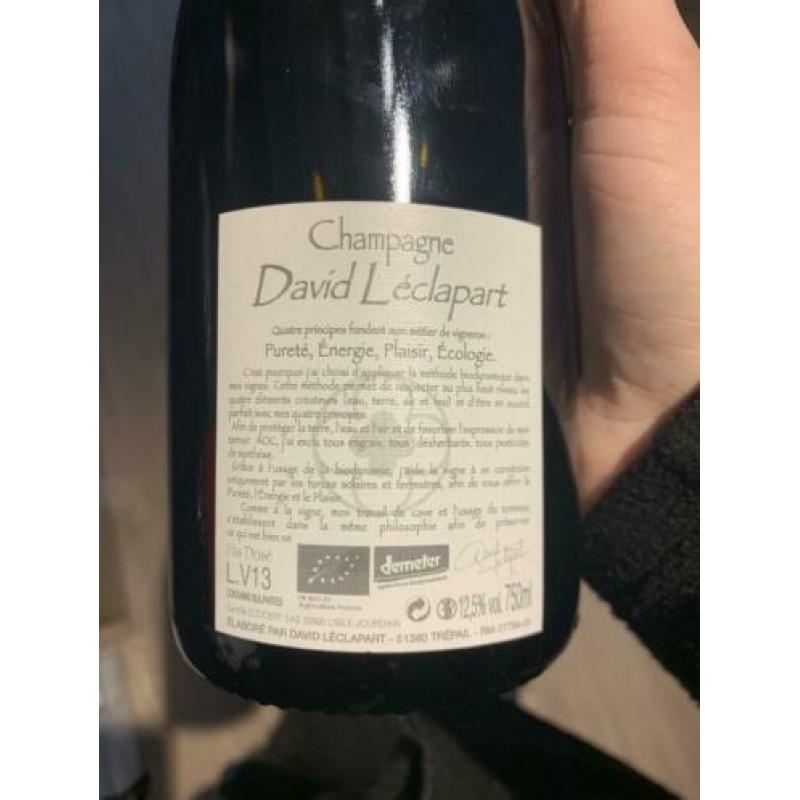 David Leclapart, L’artiste champagne