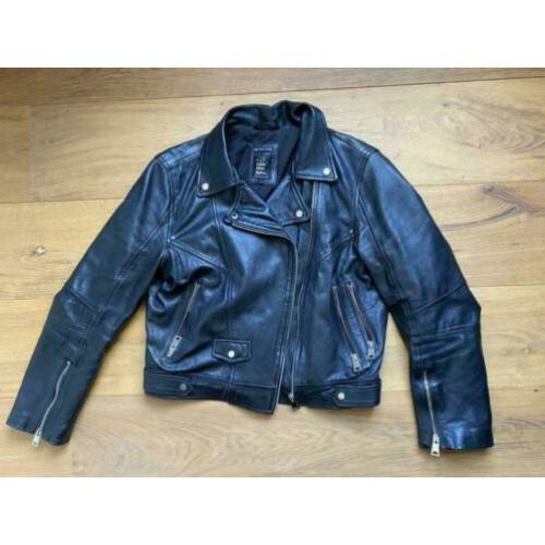 Zara TRF Leren Jasje maat L