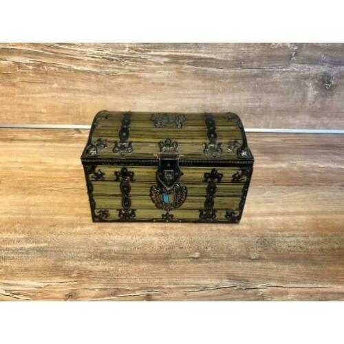 Vintage schatkist blik groot