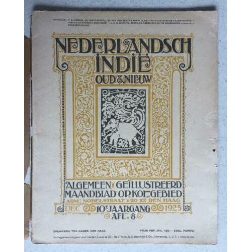 NEDERLANDSCH INDIE oud&nieuw 10e jaargang Afl 8 1925