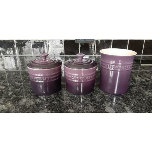 Le Creuset Paars 3 stuks