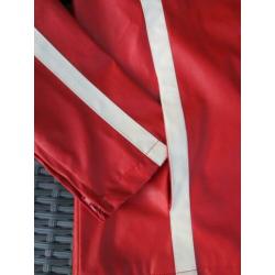Kort jasje Rino & Pelle rood / wit maat 40 nieuw