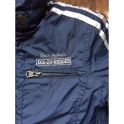 winterjas / bomberjack - donkerblauw maat S - als NIEUW