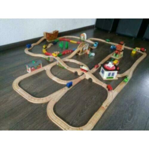 thomas de trein ( Houten ) wood serie set 1