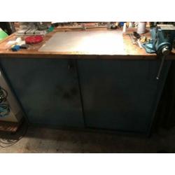 Werkbank (met kast)