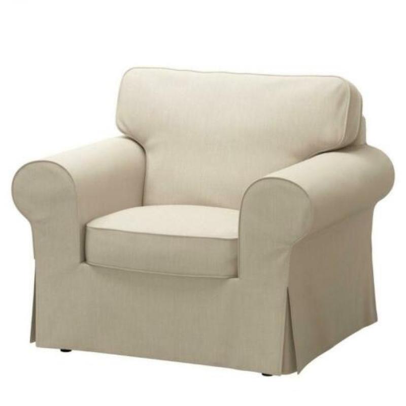 Ikea Ektorp Fauteuil Hoes Nordvalla Donkerbeige
