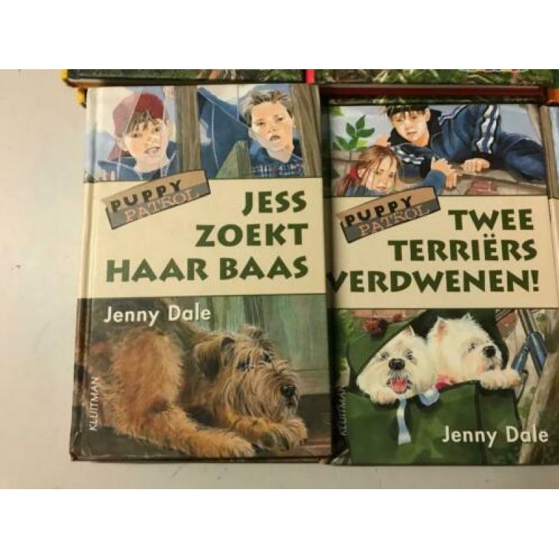 T.K.nog 7 Puppy Patrol boeken en 2 DVD's zie actuele lijst