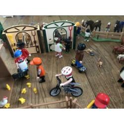 Playmobil manege en kinderboerderij