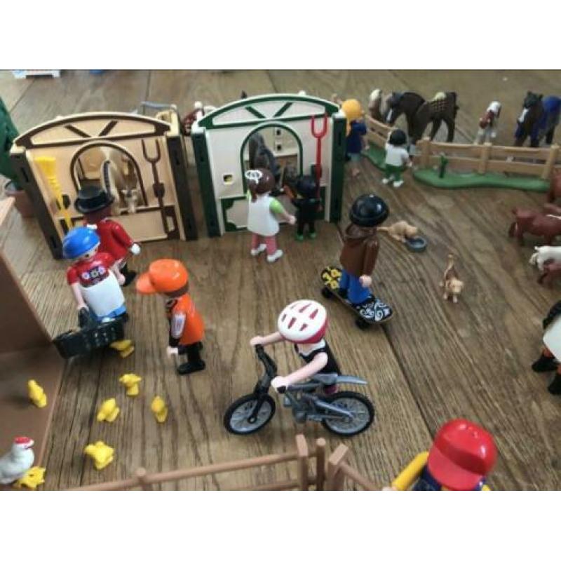 Playmobil manege en kinderboerderij