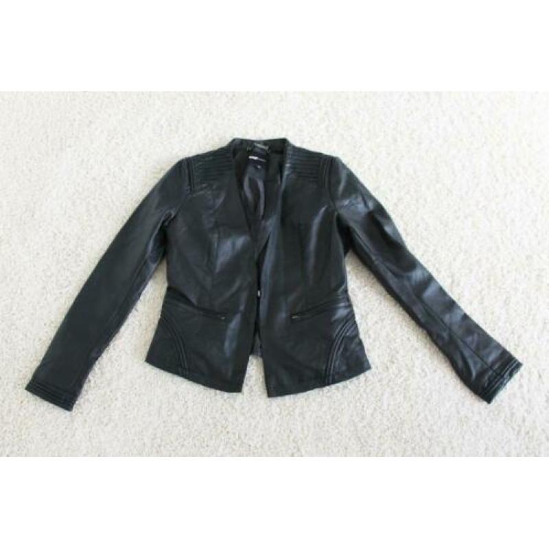 Zeer Mooi Leather Look Eksept Jasje (M)