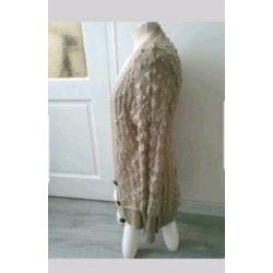 Bruin vest maat XL