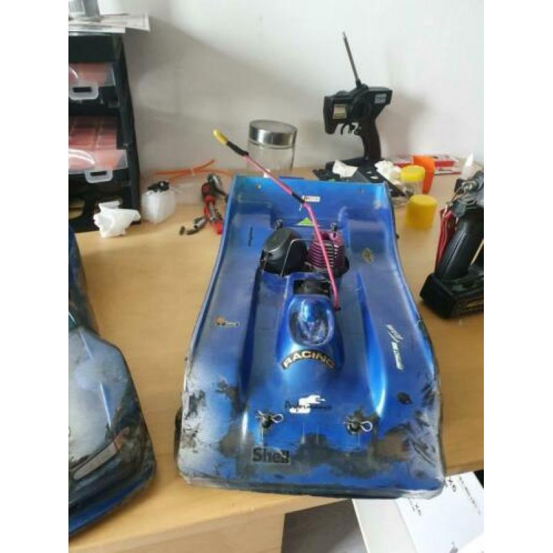 Te koop rc 2x serpent 835 nitro in top conditie + 2 zenders