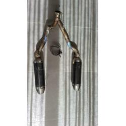 Akrapovic dempers+katvervanger Suzuki GSXR 1000 K9 L0 L1 etc