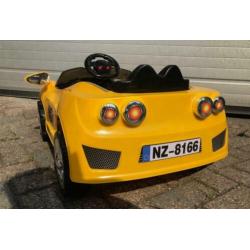 Ferrari Spider look 6v geel + afstandsbediening AANBIEDING