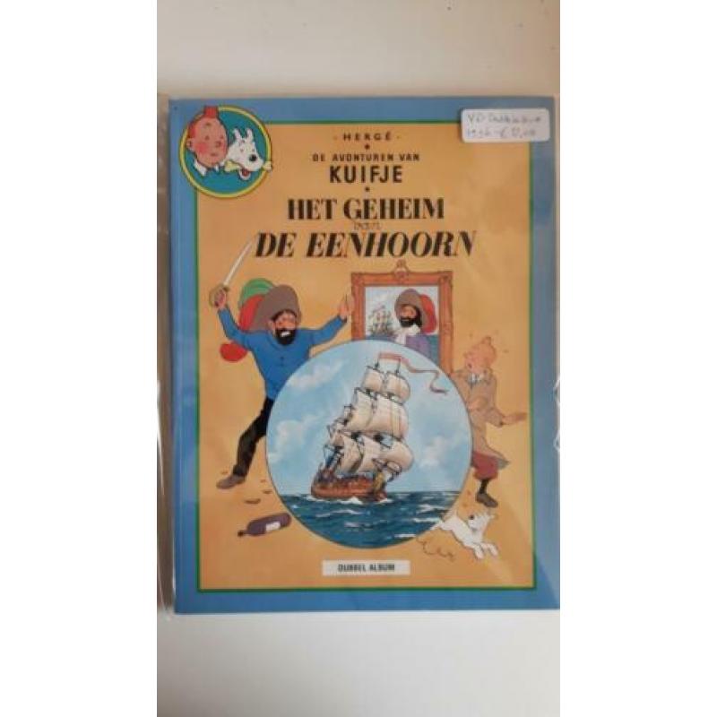 KUIFJE DUBBELALBUMS Hard- en softcovers door Hergé