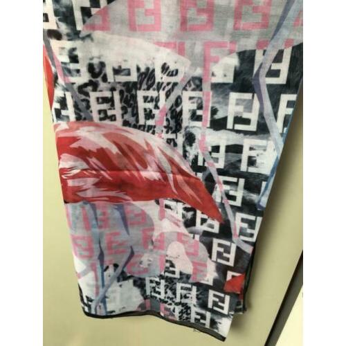 Fendi flamingo sjaal NIEUW