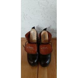 Stoere leren wolky wandel schoen boots lage laarzen maat 39