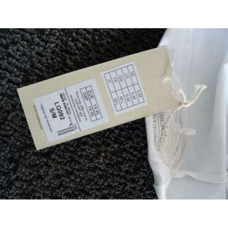 2 x witte noppies legging S/M (1 nieuwe / 1 gebruikt)