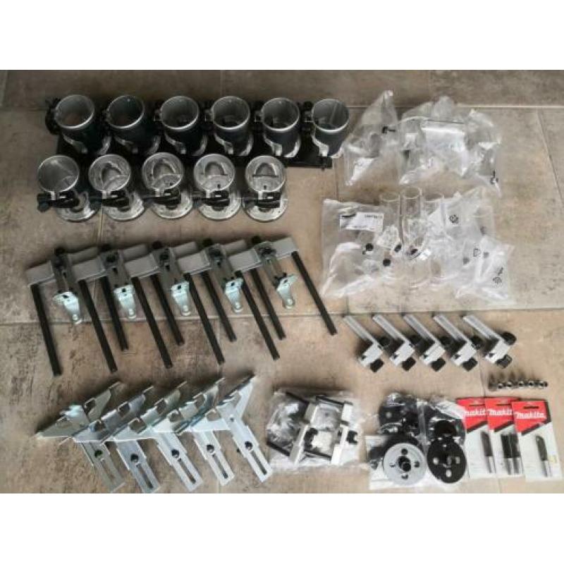 Makita (accu) freesmachine onderdelen / geleiders / etc!