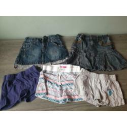 pakket meisjes kleding maat 128 134