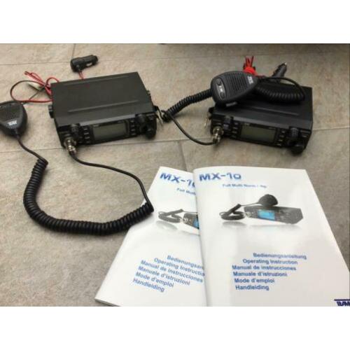 2 stuks Team MX-10 full multi norm 27mc bakkies.