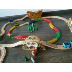 thomas de trein ( Houten ) wood serie set 1