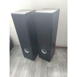 Eltax Concept 180 speakers, zuilen, zwart.