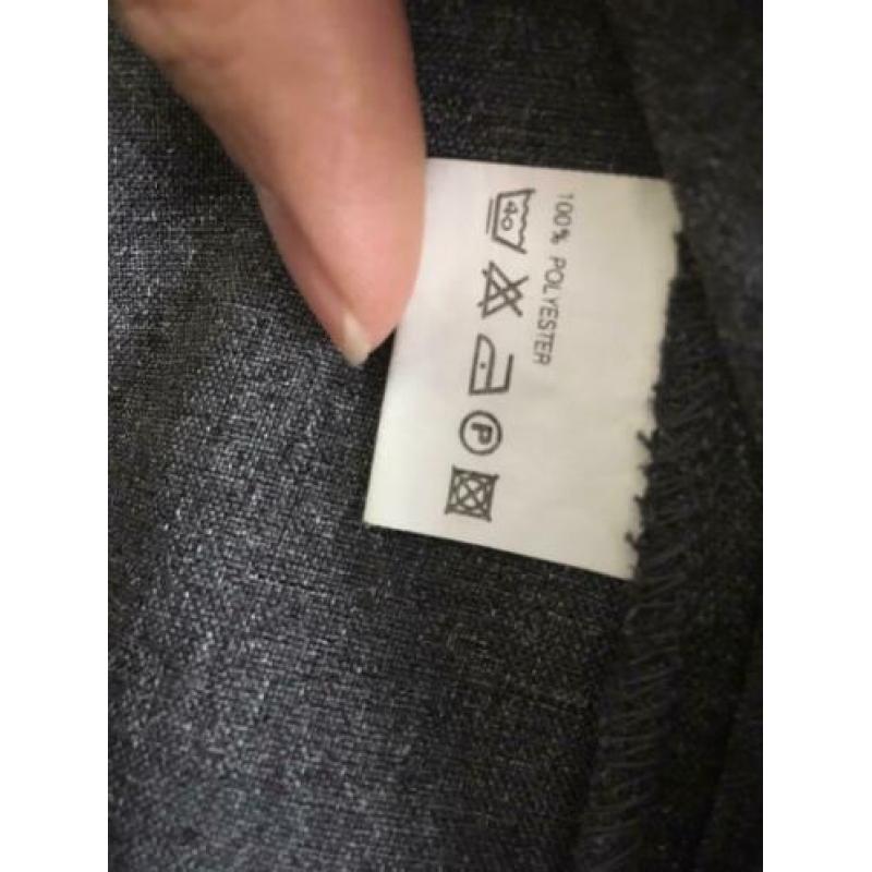 Vintage grijze blazer/blouseje maat M