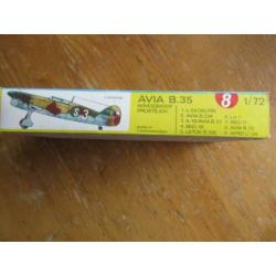 AVIA B.35 KP Model 1:72 Nieuw