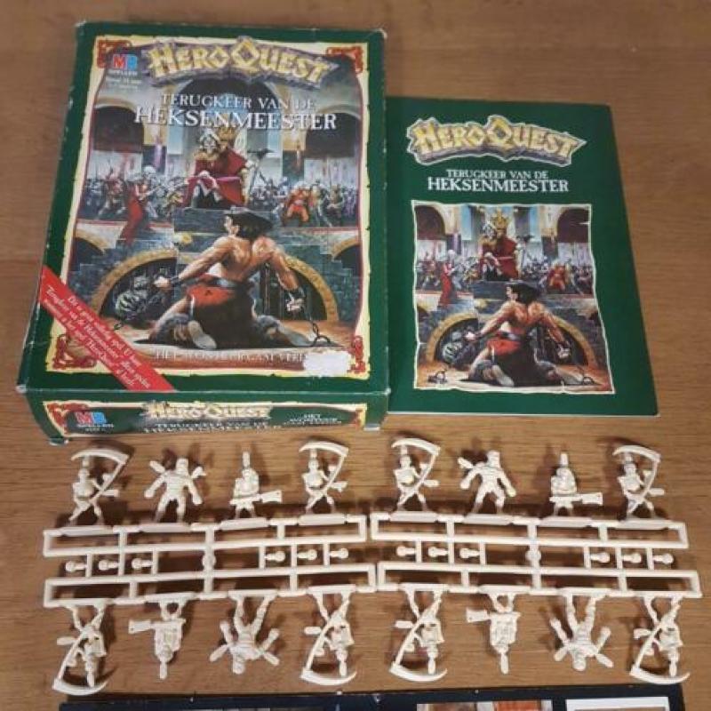 Bordspel Heroquest Terugkeer van de Heksenmeester MB Spellen