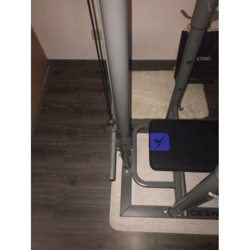 Compleet fitnessapparaat BM530 met gewichten/2 springtouwen