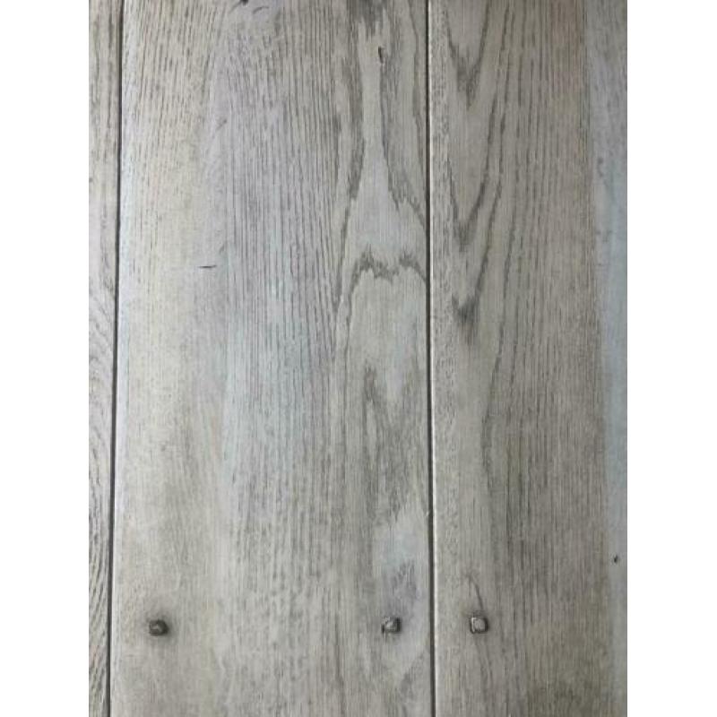 Prachtige massief eiken Eettafel!