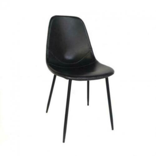 HORECA VINTAGE LEREN KUIPSTOELEN, stoel Charlie Logan 263