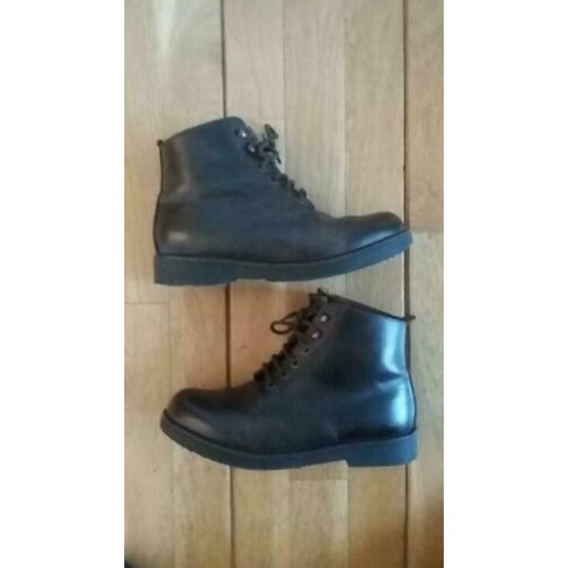 Stoere leren wolky wandel schoen boots lage laarzen maat 39