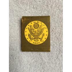 US army matchbook ww2