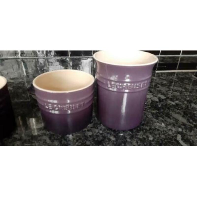 Le Creuset Paars 3 stuks