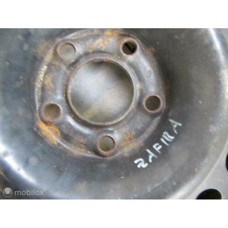 4x 15 inch stalen velg velgen Opel Zafira A, bj '99 t/m '05