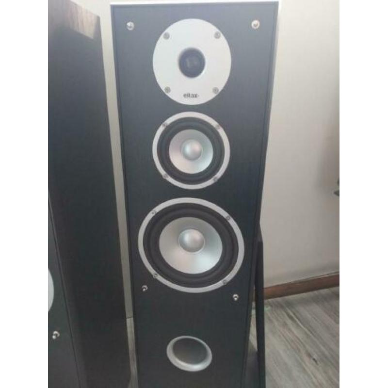 Eltax Concept 180 speakers, zuilen, zwart.