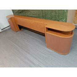 Auping Auronde achterwand met nachtkastjes voor een bed 160