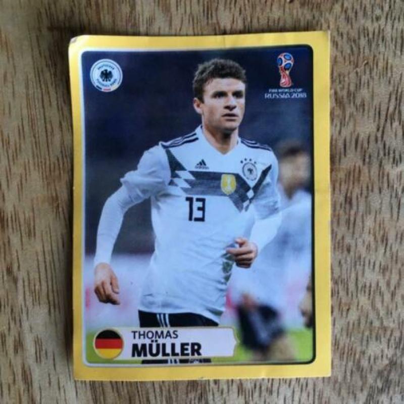 Panini WK2018 Paatjes/Stickers