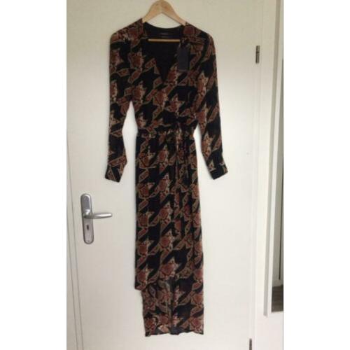 Nieuw! Maison Scotch maxi wikkeljurk maat M