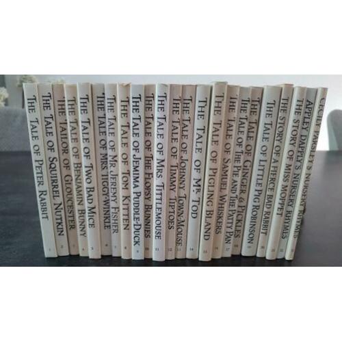 Serie Beatrix Potter boekjes (23 stuks)