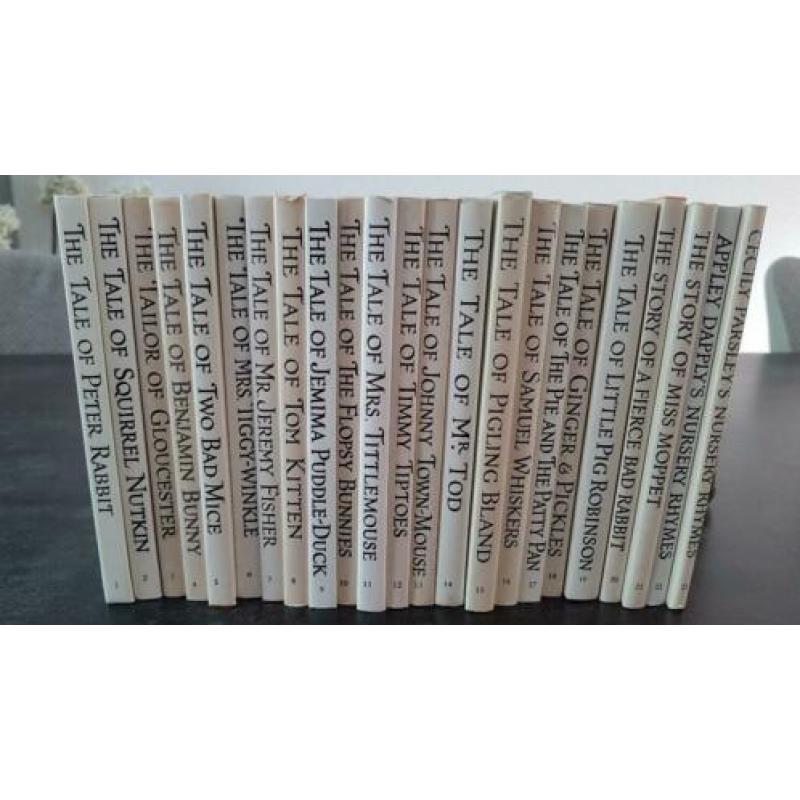 Serie Beatrix Potter boekjes (23 stuks)