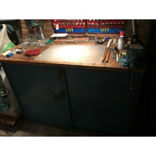 Werkbank (met kast)
