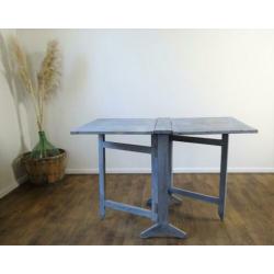 antiek Zweedse slagbordtafel