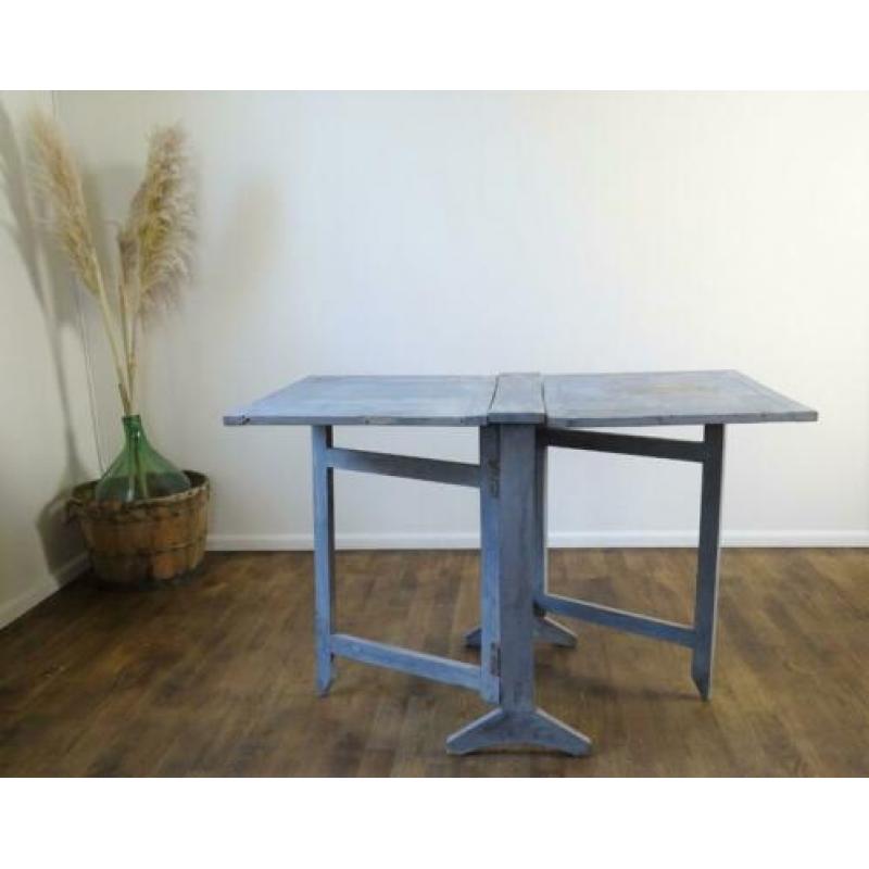 antiek Zweedse slagbordtafel