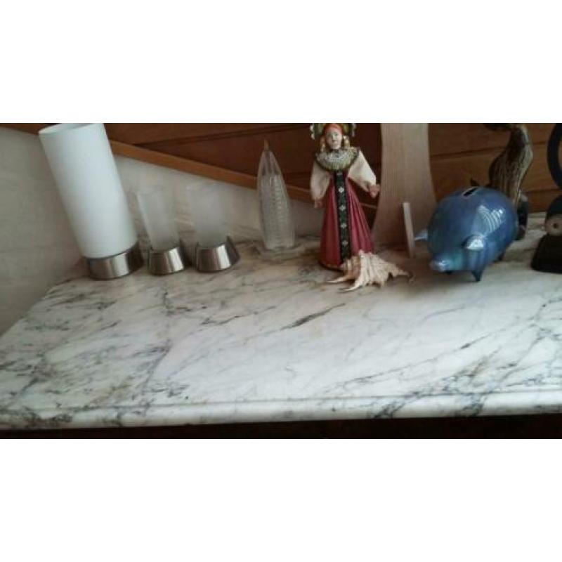 Antieke mahoniehouten secretaire.